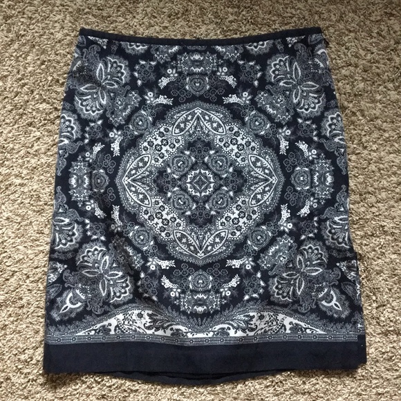 Loft Handkerchief print skirt - Picture 1 of 4